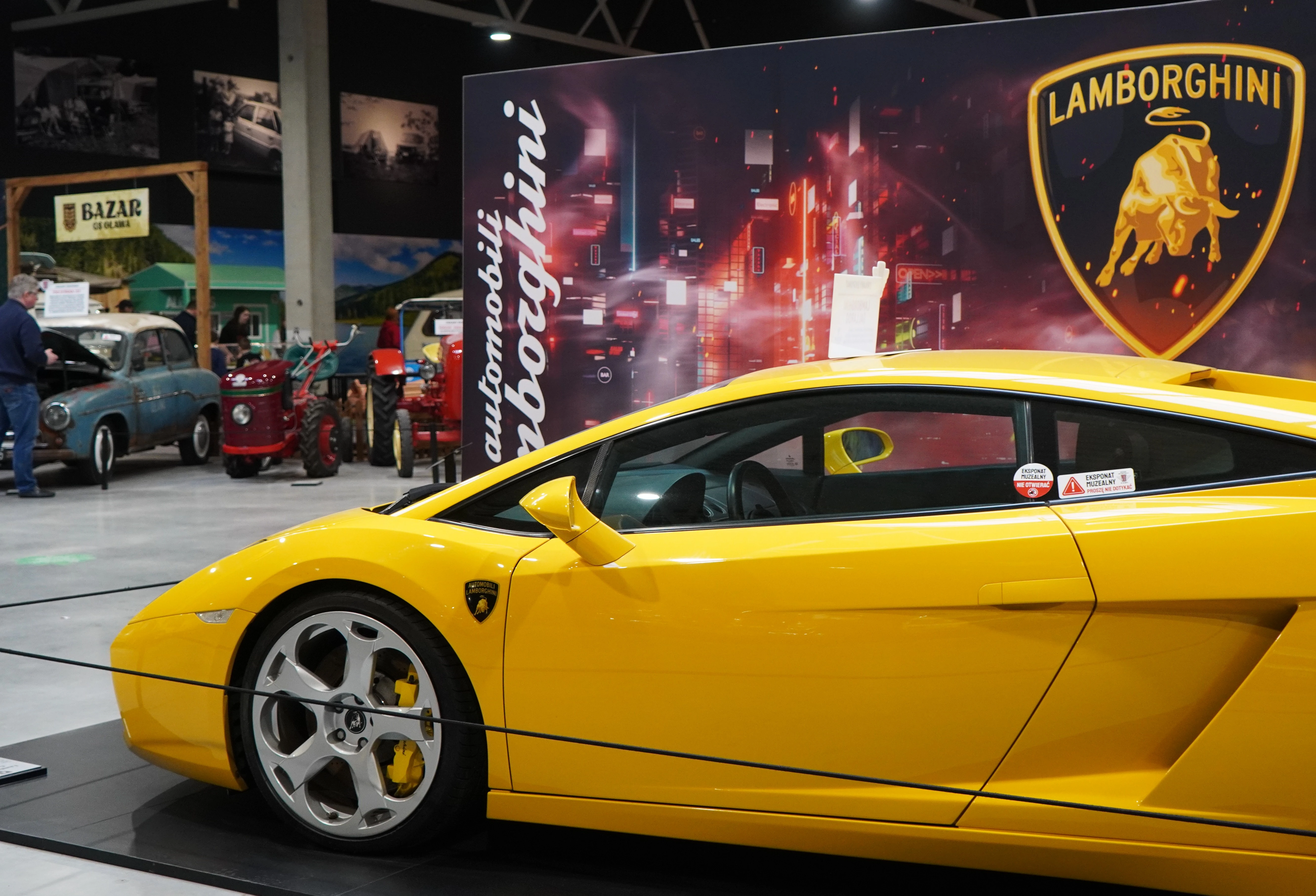 Lamborghini w Muzeum Wena