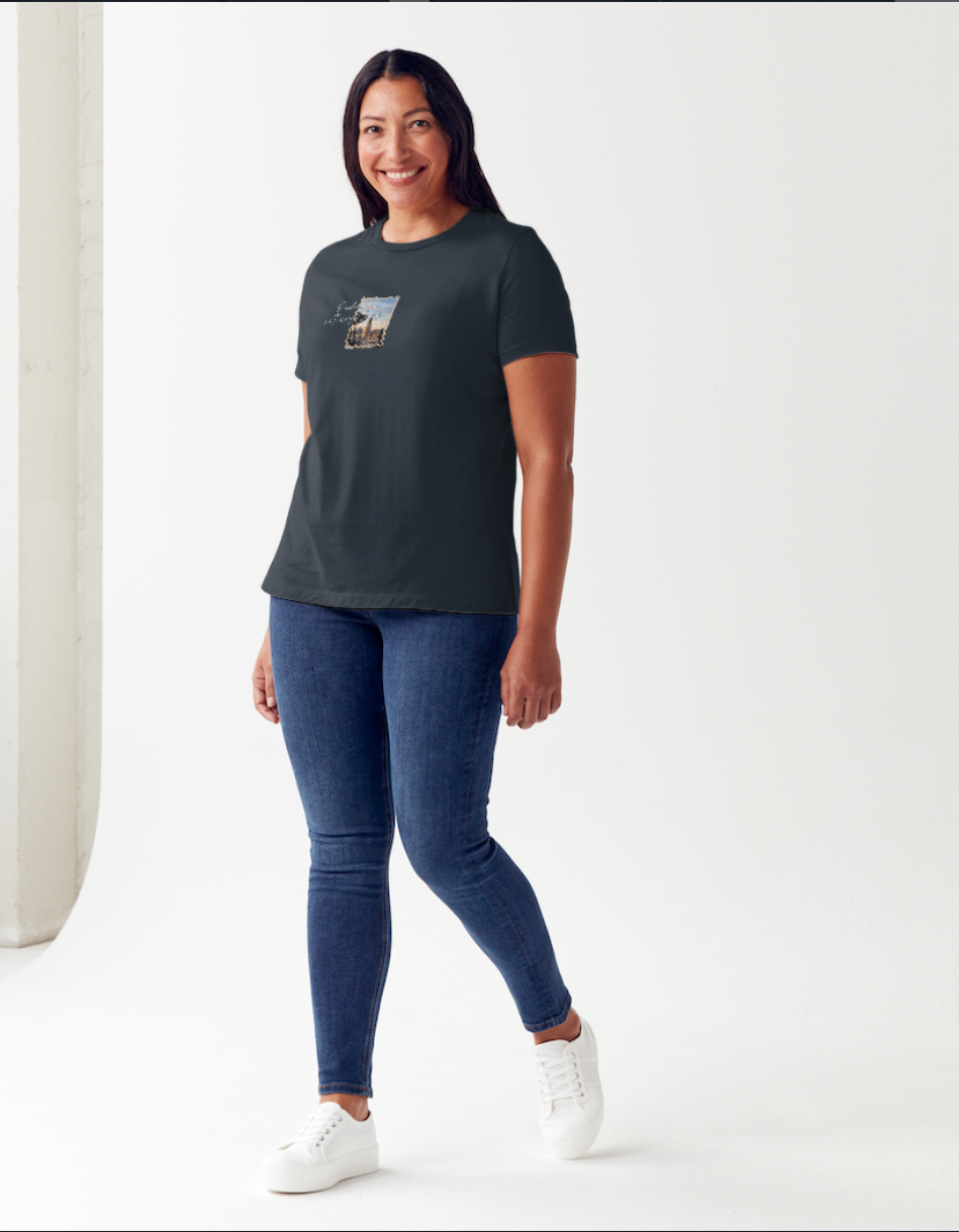 Koszulka damska z motywem Dolny Śląsk — przód