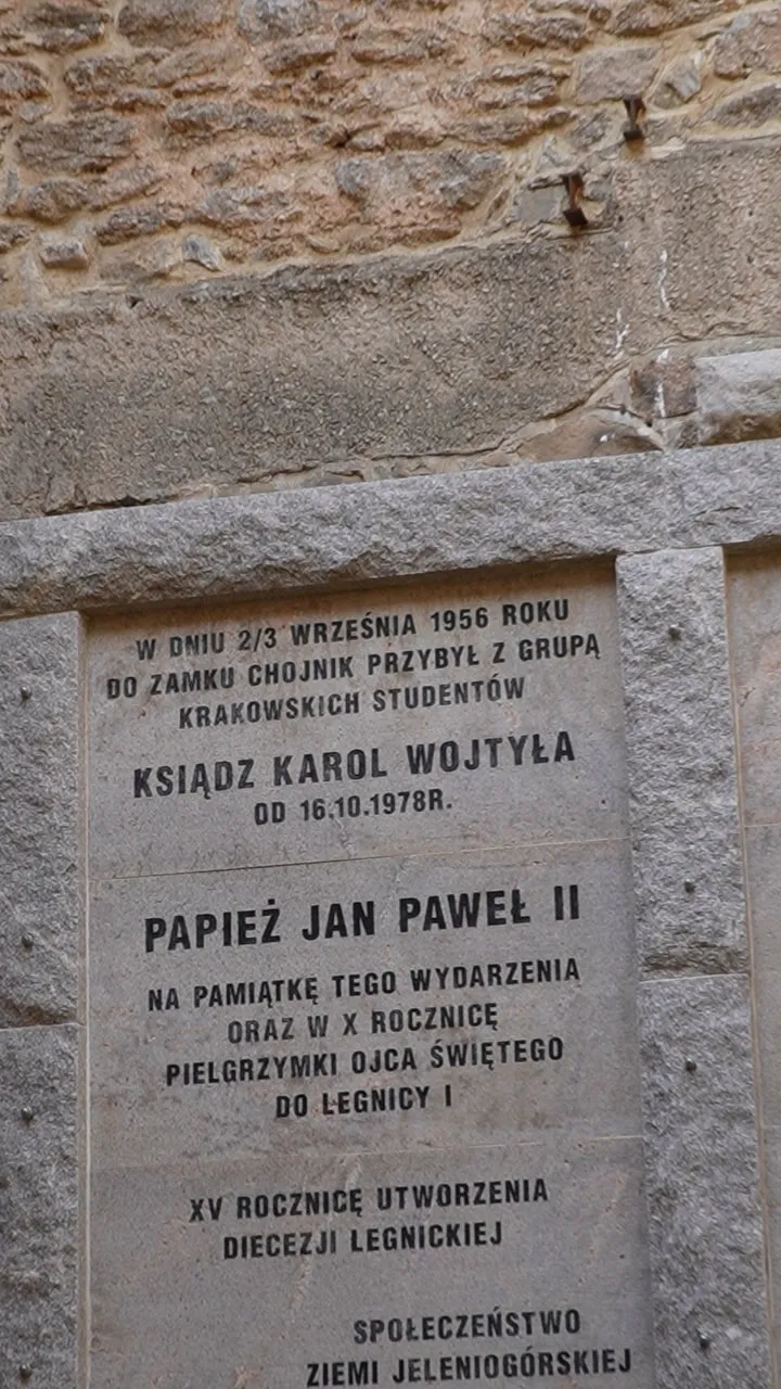 Zamek Chojnik — tablica informacyjna, Kotlina Jeleniogórska