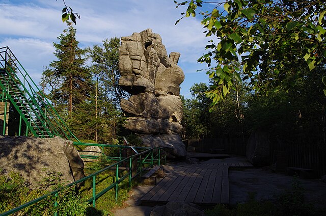 Szczeliniec Wielki w Górach Stołowych